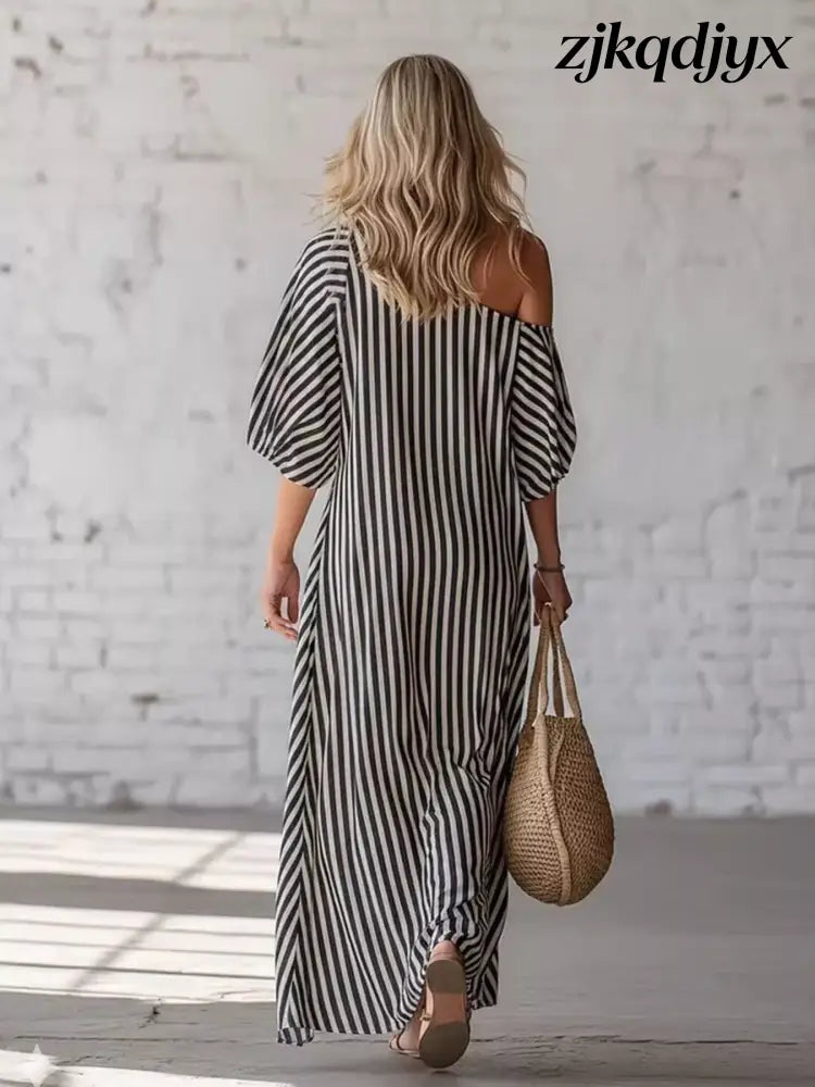 Off The Shoulder Maxi Dress