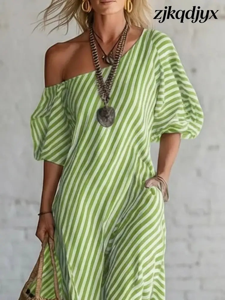Off The Shoulder Maxi Dress