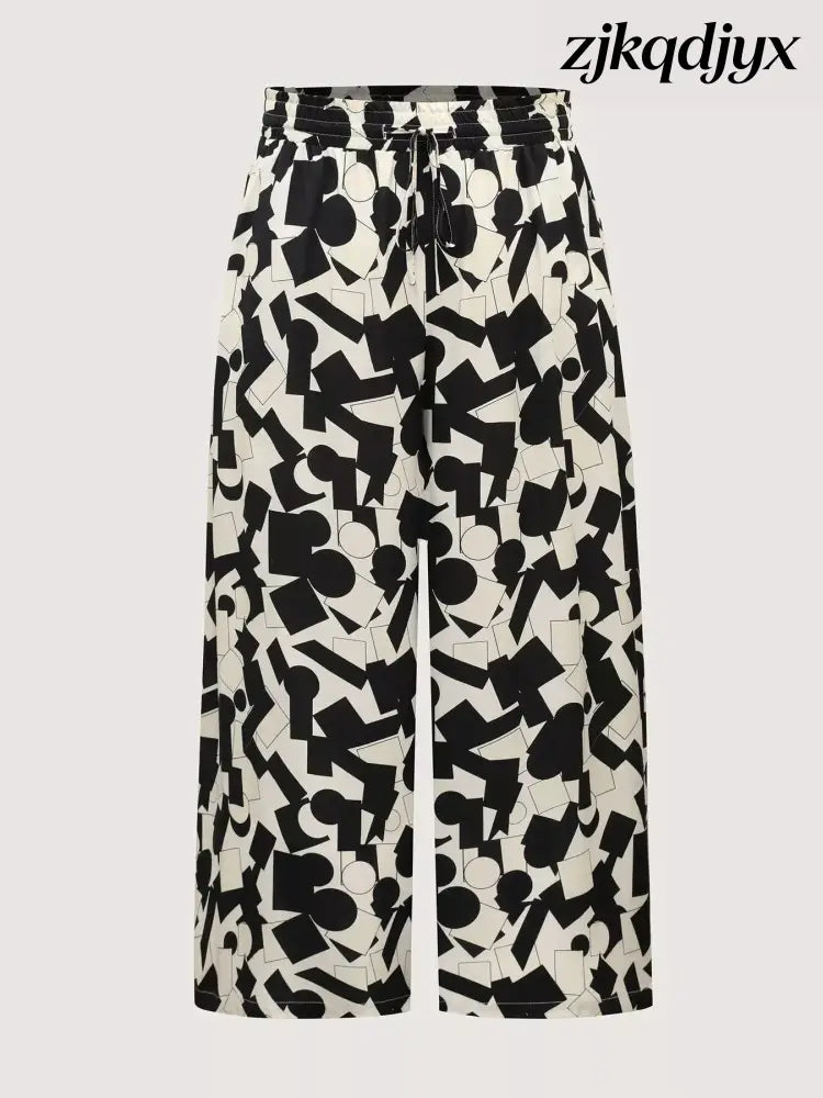 The Soho Wide Leg Pants Plus Size