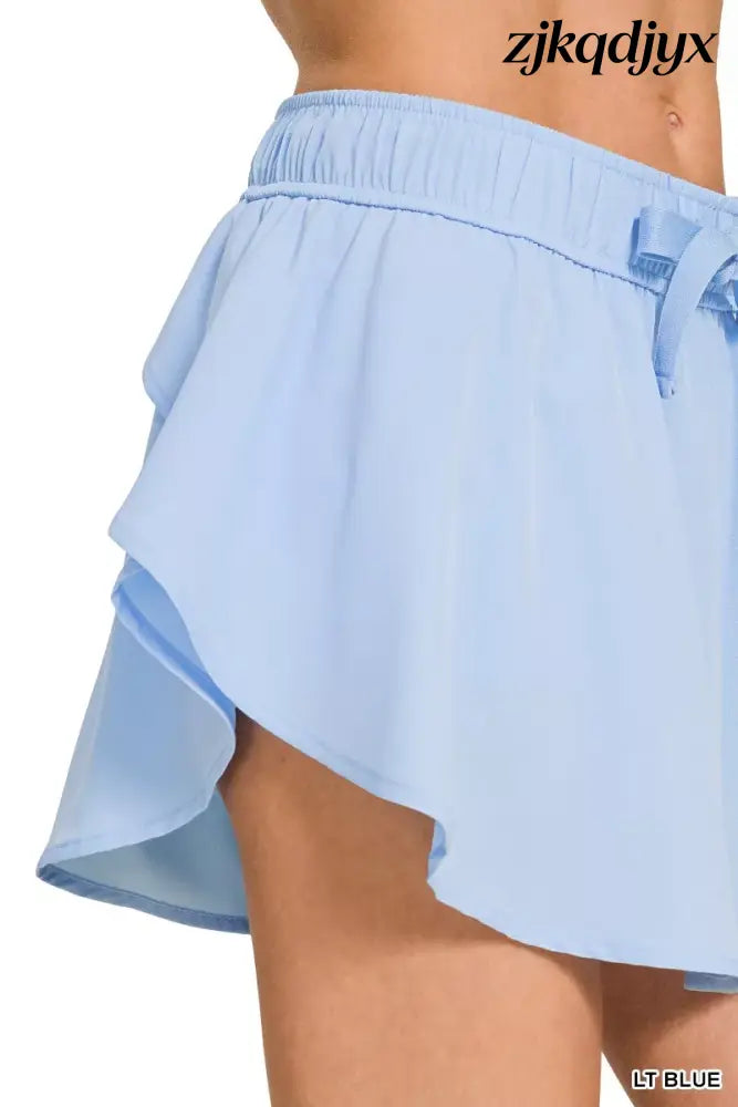 Zenana Active Skort with Pockets