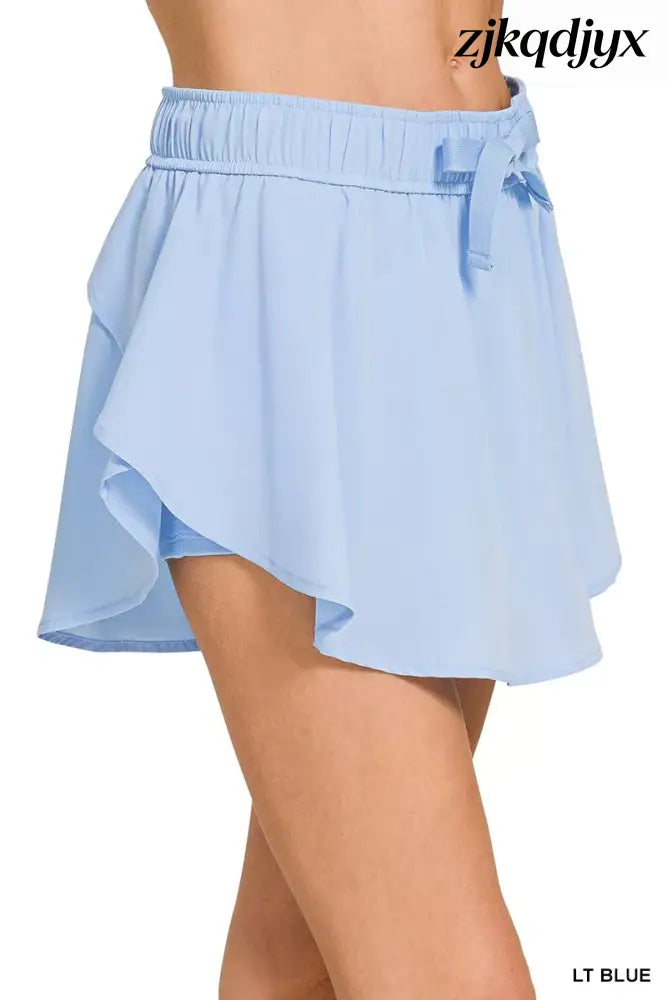 Zenana Active Skort with Pockets