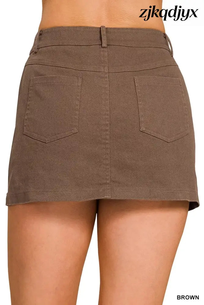 Zenana Mini Skirt